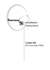 Intermec PM4i Cutter Kit (for EasyCoder PM4i) Installation Instructions