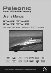 Palsonic TFTV4355M Owners Manual