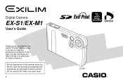 Casio EX-S1 Owners Manual