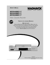 Magnavox MVR650MG User manual,  English