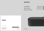 Sony HT-S350 Operating Instructions