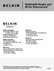 Belkin F5U213 User Guide