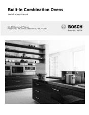 Bosch HBL5751UC Installation Instructions