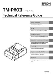Epson TM-P60II TM-P60II Peeler Technical Reference Guide