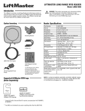 LiftMaster LMSC1000 Installation Manual - English French Spanish