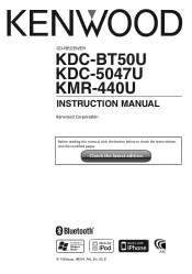 Kenwood KDC-5047U User Manual