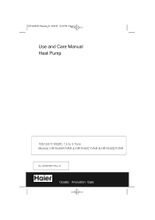 Haier HR30D1VAR User Manual