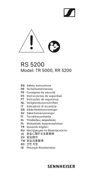 Sennheiser RS 5200 Download