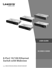 Linksys SRW208P Cisco SRW208, SRW208G, SRW208L, SRW208MP, SRW208P 8-port 10/100 Ethernet Switch Administration Guide