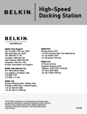Belkin F5U273 User Guide