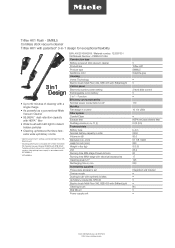 Miele Triflex HX1 Facelift Flash Product sheet