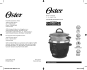 Oster 6-Cup Rice and Grain Cooker Instruction Manual
