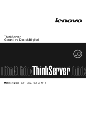 Lenovo ThinkServer TS200v (Turkey) Warranty and Support Information