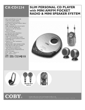 Coby CXCD1234 Brochure