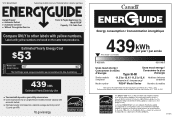 Fisher and Paykel RS2484FRJK1 Energy Label