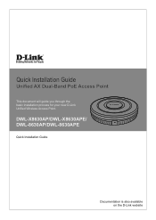 D-Link AX3600 Qiuck Install Guide