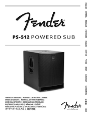Fender PS-512 Owners Manual