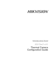 Hikvision DS-2TD2117-3/6/V1 Configuration Guide