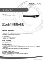 Hikvision DS-7616NI-M2/16P Data Sheet