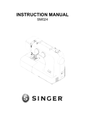 Singer SM024 User Manual