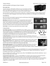 Lantronix EOCPx Series Quick Start Guide Rev D PDF 378.85 KB