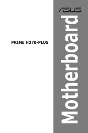 Asus PRIME H270-PLUS Users manual ENGLISH