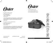 Oster Smoker Roaster Oven Instruction Manual