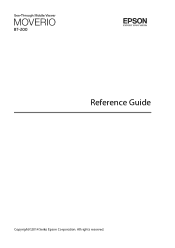 Epson Moverio BT-200 Reference Guide