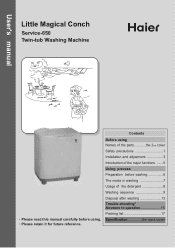 Haier Service-650 User Manual