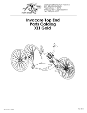 Invacare XLT Parts Catalog