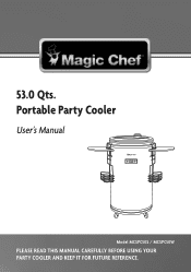 Magic Chef MCSPC50S User Manual