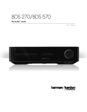 Harman Kardon BDS 770 Owners Manual