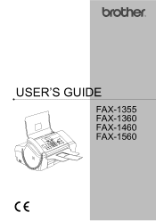 Brother International FAX-1360-US User Guide