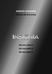 Insignia NS-46L240A13 User Manual (French)