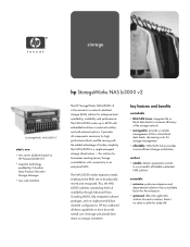 HP StorageWorks b3000 HP StorageWorks NAS b3000 v2 - Data Sheet