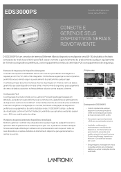 Lantronix EDS3000PS EDS3000 PS Product Brief - Portuguese