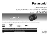 Panasonic H-PS14042S H-FS45150 User Guide