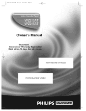Philips VPZ215AT99 User manual