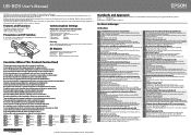 Epson TM-T70II UB-B03 Users Manual