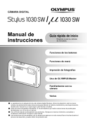Olympus 1030SW Stylus 1030 SW Manual de Instrucciones (Español)