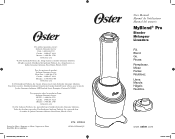 Oster MyBlend Pro Personal Blender Black/Gray Instruction Manual - 2