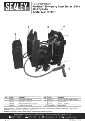 Sealey RS105B Parts Diagram