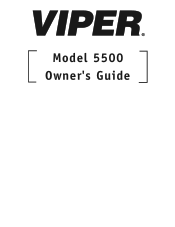 Viper 5500 Owner Manual
