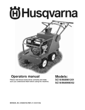Husqvarna SC18 Owners Manual