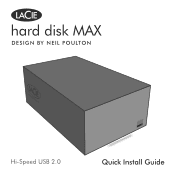 Lacie Hard Disk MAX Quick Install Guide