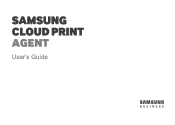 Samsung MultiXpress SCX-8230 Cloud Print Agent Users Guide