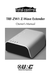 URC TRF-ZW1 Owners Manual