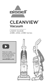 Bissell Vacuums User Guide
