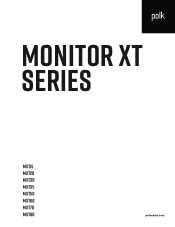 Polk Audio Monitor XT Starter System Brochure