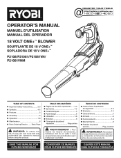 Ryobi P21081A Operation Manual 4